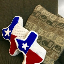 Texas State Flag Pillow - thumbnail 2