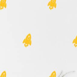 Rocket Wall Decal Kids Room Space Ship Wall Sticker, Nursery, Bedroom Pattern Wallpaper Vinyl Decals Stickers Home Decor - thumbnail 2