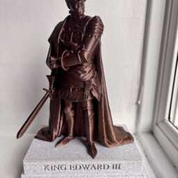 King Edward Iii Statue - Of England. Medieval History Collectible - thumbnail 2