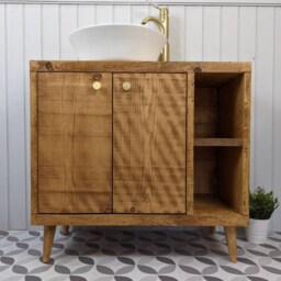 The Hamilton/A Handmade Solid Wood Bathroom Vanity Unit - thumbnail 2