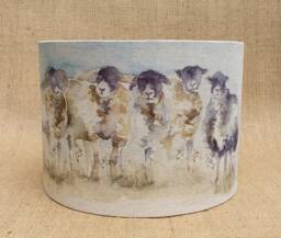 Sheep Lampshade Voyage Maison Drum Lamp Shade, Country Style - thumbnail 1