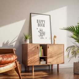 Happy Hour - Text With Stars Poster Home Bar, Modern Decor, Cool Print, Kitchen Wall Art, Cocktail Lover, Happy Art - thumbnail 2