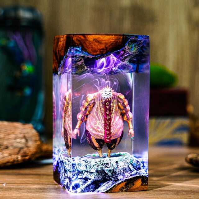 Premium Esquie Resin Lamp - Clair Obscur Expedition 33 Inspired Led Light, Handmade Fantasy Diorama Lamp, Art Gift For Collectors - image 1