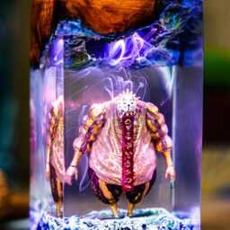 Premium Esquie Resin Lamp - Clair Obscur Expedition 33 Inspired Led Light, Handmade Fantasy Diorama Lamp, Art Gift For Collectors - thumbnail 2