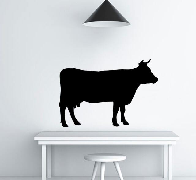Wall Decals Cow Decal Vinyl Sticker Kitchen Nterior Design Home Living Decor Art Murals Ms700 - image 1