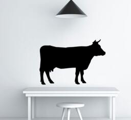 Wall Decals Cow Decal Vinyl Sticker Kitchen Nterior Design Home Living Decor Art Murals Ms700 - thumbnail 1
