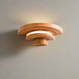 "Rattan Wall Lamp " - thumbnail 4