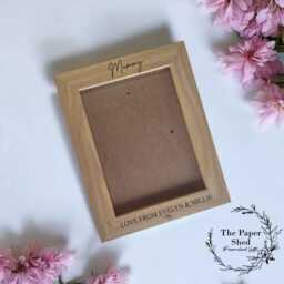 Mum Mummy Gift, Wooden Photo Picture Frame Mother's Day - thumbnail 2