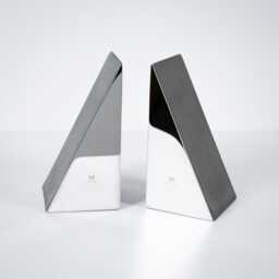 Concrete Bookends, Metal Cement Book Ends, Corporate Gift, Holder, Employee Recognition