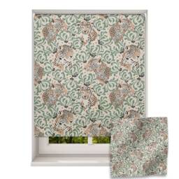 Leopard Heads Roller Blind, Children's Made To Measure, Safari Blind