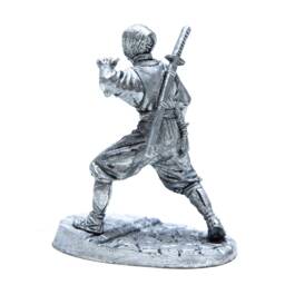 Tin 54mm Japan 15 Century. Ninja 132 Scale Figure - thumbnail 2