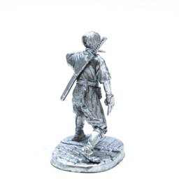 Tin 54mm Japan 15 Century. Ninja 132 Scale Figure - thumbnail 3