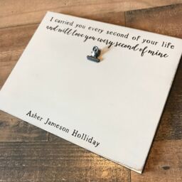 Miscarriage Frame Memorial, Miscarry Picture Ultrasound Photo - thumbnail 2