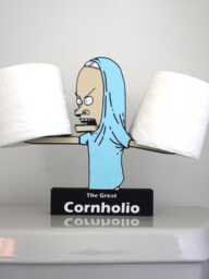 Beavis & Butt-Head The Great Cornholio Tp Toilet Roll Holder - thumbnail 1