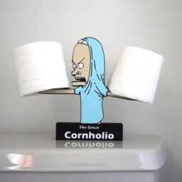Beavis & Butt-Head The Great Cornholio Tp Toilet Roll Holder - thumbnail 2