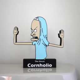 Beavis & Butt-Head The Great Cornholio Tp Toilet Roll Holder - thumbnail 3