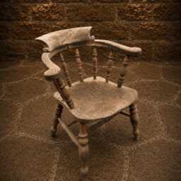 Antique Elm Ash Smoker's Bow Chair - English Country Armchair Circa 1830-1860 - thumbnail 2