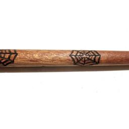 James Spiderweb Real Mahogany Wood Wand, Mahogany, Wood Wand/ Magic Wand/Handmade Wand/Hand-Carved/ - thumbnail 3