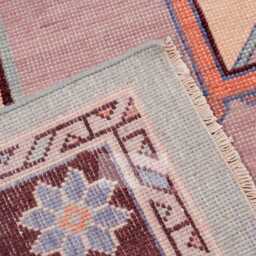 Modern Pink Oushak Hand Knotted Rug 4x6, 5x8, 6x9, 8x10, 9x12, 10x14 Ft Handmade Rugs For Living Room - Antique Contemporary Rug Bedroom - thumbnail 2