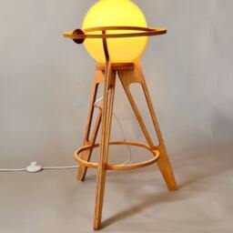 Tellurian Space Lamp Birch Plywood & Acrylic Accent Light - thumbnail 3