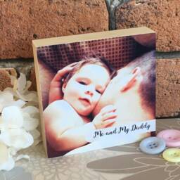Friend Gift, Photo, Wood Block, Personalised Photo Gifts For Friends, Frame, Best Friend Block - thumbnail 3