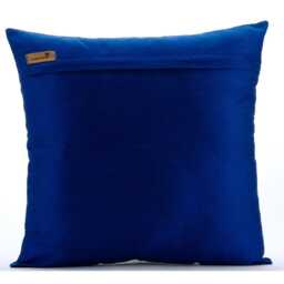 "Decorative Medallion, Sequins Embellished Cushion Case 16""x16" - thumbnail 3