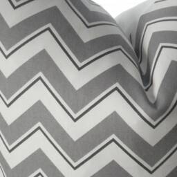 20x20Duralee Suburban Home Designer Fabric - Decorative Pillow Cover -Grey/White Throw Pillow-Geometric - thumbnail 2