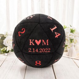 Personalized Dnd Dice Pillow, Gift, Personalized Gift, Wedding Gift For Role Game Players, Gifts Couples, Gift Her, Gift Him - thumbnail 3
