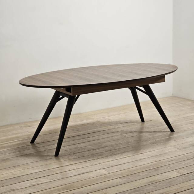 Eclipse Extendable American Walnut Dining Table - image 1