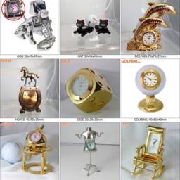 Mini Cute Table Clock For Home Deco/Et0017 - thumbnail 2