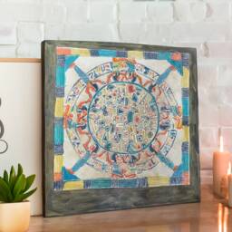 Dendera Zodiac Replica Ancient Egyptian Wall Art - thumbnail 3