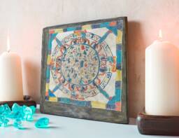 Dendera Zodiac Replica Ancient Egyptian Wall Art