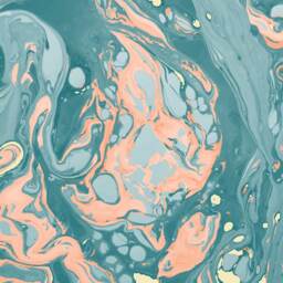Santa Monica Paint Swirl Wall Mural Abstract Marble Removable Wallpaper - thumbnail 3
