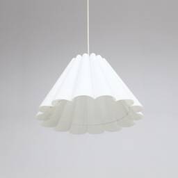 Handmade White Fabric Pleated Pendant Lighting For Home Decor-10# - thumbnail 3