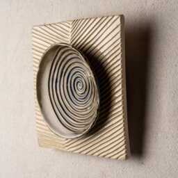 Ceramic Wall Art, Spa Decor - Made To Order Original Art Tranquility C - thumbnail 2
