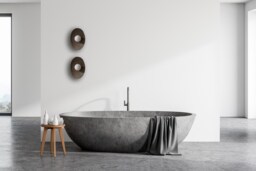 Grey Ceramic Wall Sconce Modern Pottery Lighting