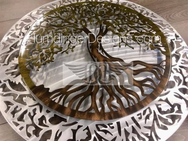 Unique Wedding Gift Tree Of Life Wall Decor Art - image 1