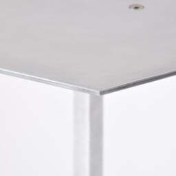 Aluminum Hexagonal Pedestal Table - thumbnail 4