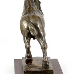Belgian Horse, Horse Wooden Base Statue, Limited Edition, Artdog - thumbnail 3