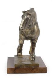 Belgian Horse, Horse Wooden Base Statue, Limited Edition, Artdog - thumbnail 1