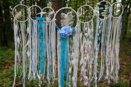 Wedding Dream Catchers Set, Boho Wedding Decorations, Dream Catcher Wall Hanging, Bohemian Room Decor, Wall Hanging