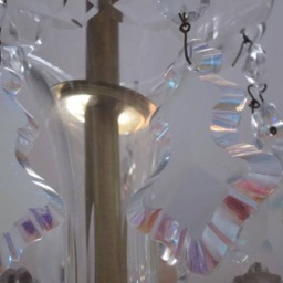 Hanging Crystal Drops, Replacements Or Spare Parts For Chandeliers By Venini, Maria Theresa, Mazzega, in Murano Glass, Transparent Color - thumbnail 2