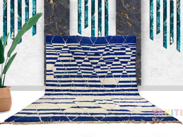 Custom Sizes - Moroccan Rug - Authentic Handmade Genuine Wool Made To Order - Berber Style - Free Worldwide Shipping - Shag Area Rug - image 1