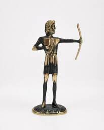 Bronze Odysseus Statue, Greek Hero Sculpture, King Of Ithaca, Mythology Art, Handmade Warrior Figurine
