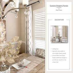 Custom Drapes, Curtains, Valance Order For Extra Long Drapery Panels Or Fabric Provided By Customer Crafting Fee