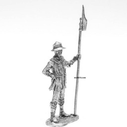 54mm Swiss Infantryman 14 Century 132 Scale Figure - thumbnail 2