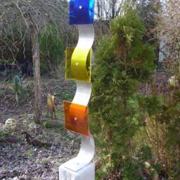 "New Modern Large Aluminium Sculpture ""Summer" - thumbnail 4