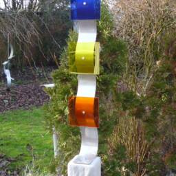 "New Modern Large Aluminium Sculpture ""Summer" - thumbnail 2