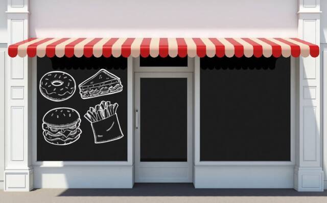 Donut Wall Decal Removable Vinyl Sticker T986 - image 1
