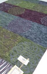 Calzeat Made in Scotland Jacquard Woven Celtic Knot Nightshade Throw - thumbnail 1